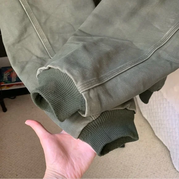 Carhartt J140 Quilt Lined Green Canvas Jacket Men’s XL - Picture 5 of 8